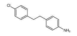 4-[2-(4-chlorophenyl)ethyl]aniline结构式