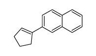 2-(1-Cyclopentenyl)naphthalene structure