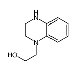 1(2H)-Quinoxalineethanol,3,4-dihydro-(9CI)结构式
