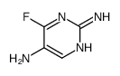 2,5-Pyrimidinediamine, 4-fluoro- (9CI) structure