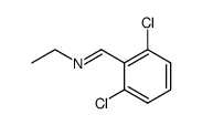 1-(2,6-dichlorophenyl)-N-ethylmethanimine Structure