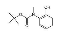 叔-丁基N-(2-羟基苯基)-N-甲基氨基甲酯结构式