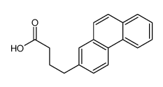 4-phenanthren-2-ylbutanoic acid结构式