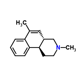 Benz[f]isoquinoline, 1,2,3,4,4a,10b-hexahydro-3,6-dimethyl-, trans- (9CI) structure