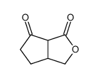 tetrahydro-1H-cyclopenta[c]furan-1,6(3H)-dione结构式