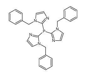 tris(1-benzylimidazol-2-yl)phosphane结构式