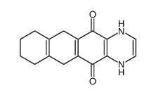 1,4,6,7,8,9,10,11-octahydronaphtho[2,3-g]quinoxaline-5,12-dione Structure