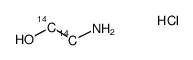 2-aminoethanol,hydrochloride结构式