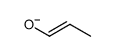 (E)-propionaldehyde enolate Structure