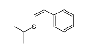 (Z)-β-(isopropylthio)styrene Structure