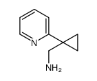 (1-(PYRIDIN-2-YL)CYCLOPROPYL)METHANAMINE Structure