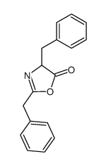 2,4-dibenzyl-4H-oxazol-5-one Structure