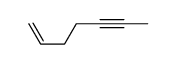 hept-1-en-5-yne Structure