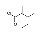 3-methyl-2-methylidenepentanoyl chloride结构式