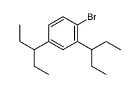 1-bromo-2,4-di(pentan-3-yl)benzene Structure