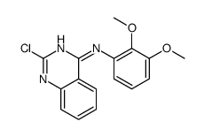 2-chloro-N-(2,3-dimethoxyphenyl)quinazolin-4-amine结构式
