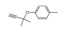 4-(1,1-dimethylpropynoxy)toluene结构式