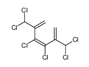 (3E)-3,4-dichloro-2,5-bis(dichloromethyl)hexa-1,3,5-triene结构式