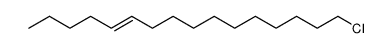 1-chloro-9E-hexadecene结构式
