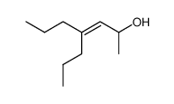 4-Propyl-hept-3-en-2-ol结构式