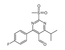 4-(4-Fluorophenyl)-5-formyl-6-isopropyl-2-methylsulfonylpyrimidine picture