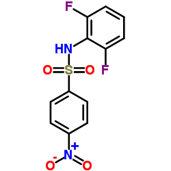 N-(2,6-Difluorophenyl)-4-nitrobenzenesulfonamide Structure