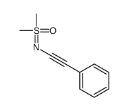 dimethyl-oxo-(2-phenylethynylimino)-λ6-sulfane结构式