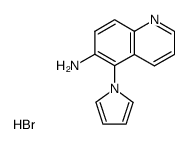 bromure de (pyridyl-1)-5 quinoleinyl-6 ammonium结构式