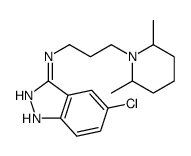 5-chloro-N-[3-(2,6-dimethylpiperidin-1-yl)propyl]-1H-indazol-3-amine结构式