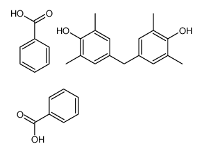 benzoic acid,4-[(4-hydroxy-3,5-dimethylphenyl)methyl]-2,6-dimethylphenol结构式