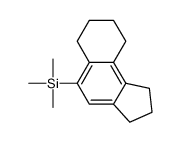 2,3,6,7,8,9-hexahydro-1H-cyclopenta[a]naphthalen-5-yl(trimethyl)silane结构式