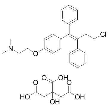 Toremifene Citrate structure