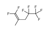 1,1,4,4,5,5,5-heptafluoro-2-methylpent-1-ene结构式