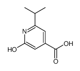 2-oxo-6-propan-2-yl-1H-pyridine-4-carboxylic acid结构式