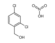 (2,4-dichlorophenyl)methanol,nitric acid结构式