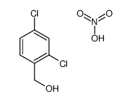 (2,4-dichlorophenyl)methanol,nitric acid Structure