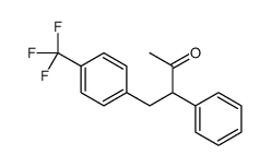 3-phenyl-4-[4-(trifluoromethyl)phenyl]butan-2-one Structure