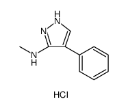 N-METHYL-4-PHENYL-1H-PYRAZOL-3-AMINE HYDROCHLORIDE picture