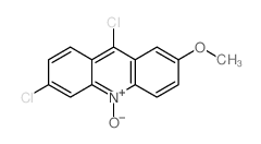 6,9-dichloro-2-methoxy-10aH-acridine 10-oxide structure