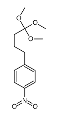 1-nitro-4-(4,4,4-trimethoxybutyl)benzene结构式