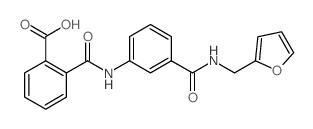 2-[(3-{[(2-Furylmethyl)amino]carbonyl}anilino)-carbonyl]benzoic acid图片