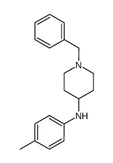 (1-benzyl-piperidin-4-yl)-p-tolyl-amine Structure