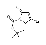 tert-Butyl 4-bromo-2-oxo-2,5-dihydro-1H-pyrrole-1-carboxylate Structure