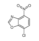 7-chloro-4-nitro-1,3-benzoxazole Structure