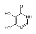 5,6-dihydroxypyrimidin-4(1H)-one结构式