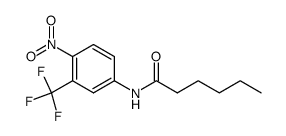 α.α.α-Trifluor-4'-nitro-m-hexanotoluidid Structure