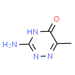 3-amino-6-methyl-4,5-dihydro-1,2,4-triazin-5-one Structure