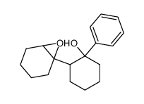 1',2'-Epoxy-2-phenyl-bicyclohexyl-2-ol结构式