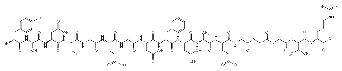 (TYR0)-FIBRINOPEPTIDE A结构式