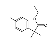ethyl 2-(4-fluorophenyl)-2-methylpropanoate Structure